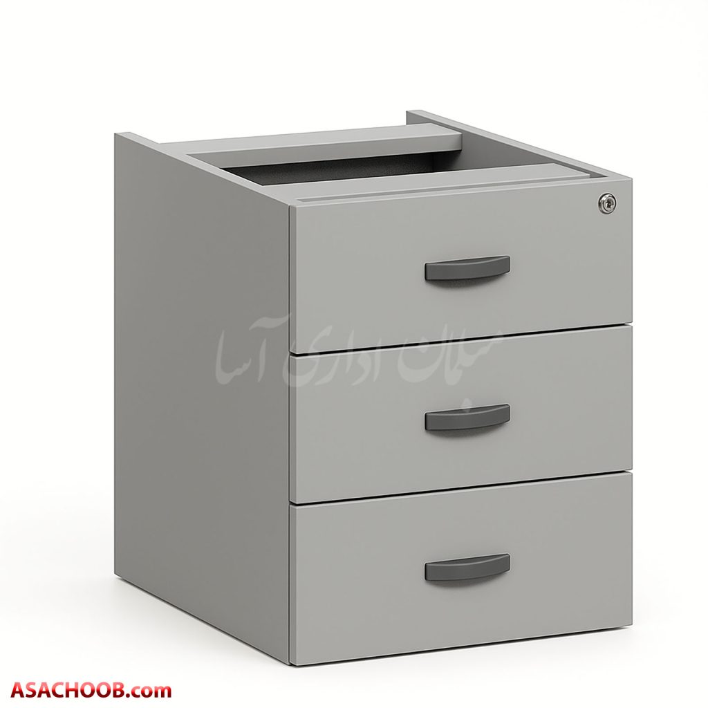 فایل زیرمیزی سه کشو متصل
