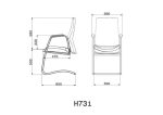 صندلی کنفرانسی لیو H73i - تصویر 5