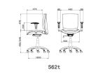 صندلی کارمندی لیو S62t - تصویر 5