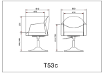 صندلی اپراتوری لیو T53c - تصویر 2