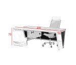 میز مدیریتی دیلاکس Deluxe - تصویر 7