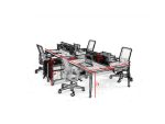 میز کارگروهی F117 ال دار - تصویر 2
