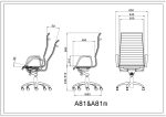صندلی مدیریتی لیو A81 - تصویر 9