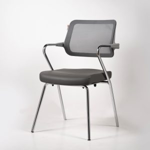 صندلی کنفرانسی نوین سیستم H300C طوسی