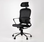 صندلی مدیریتی نوین سیستم H600 مشکی - تصویر 2