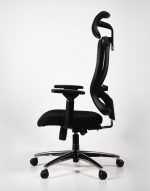 صندلی مدیریتی نوین سیستم H700 مشکی - تصویر 2