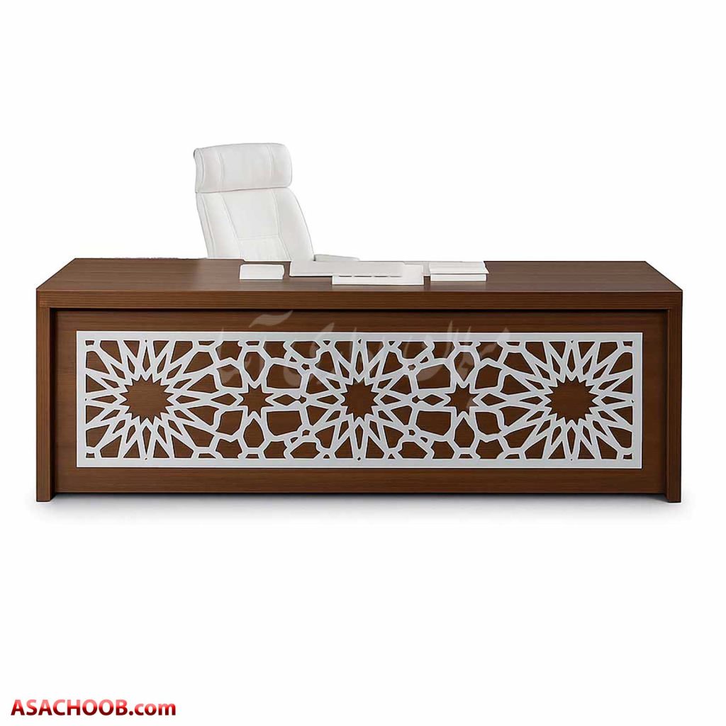 میز اداری MDF سفید