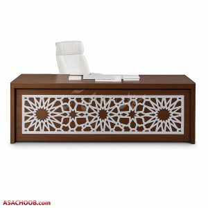 میز اداری MDF سفید
